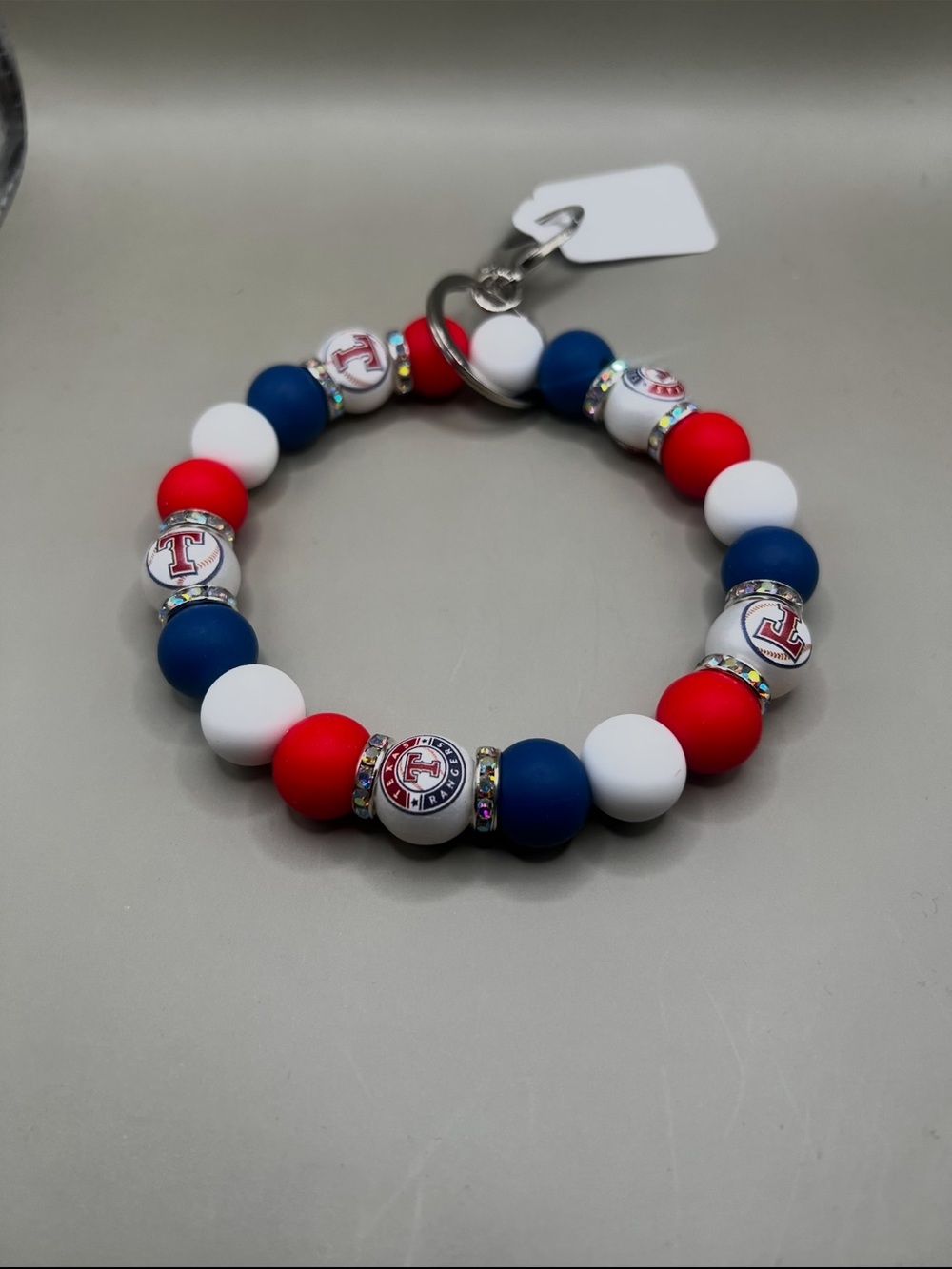 Beaded Keyring keychain - Picture 6 of 16
